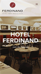 Mobile Screenshot of hotelferdinand.dk